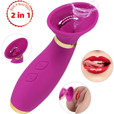 Temptations Sucking Licking Tongue Vibrator Temptations Sucking Licking Tongue Vibrator