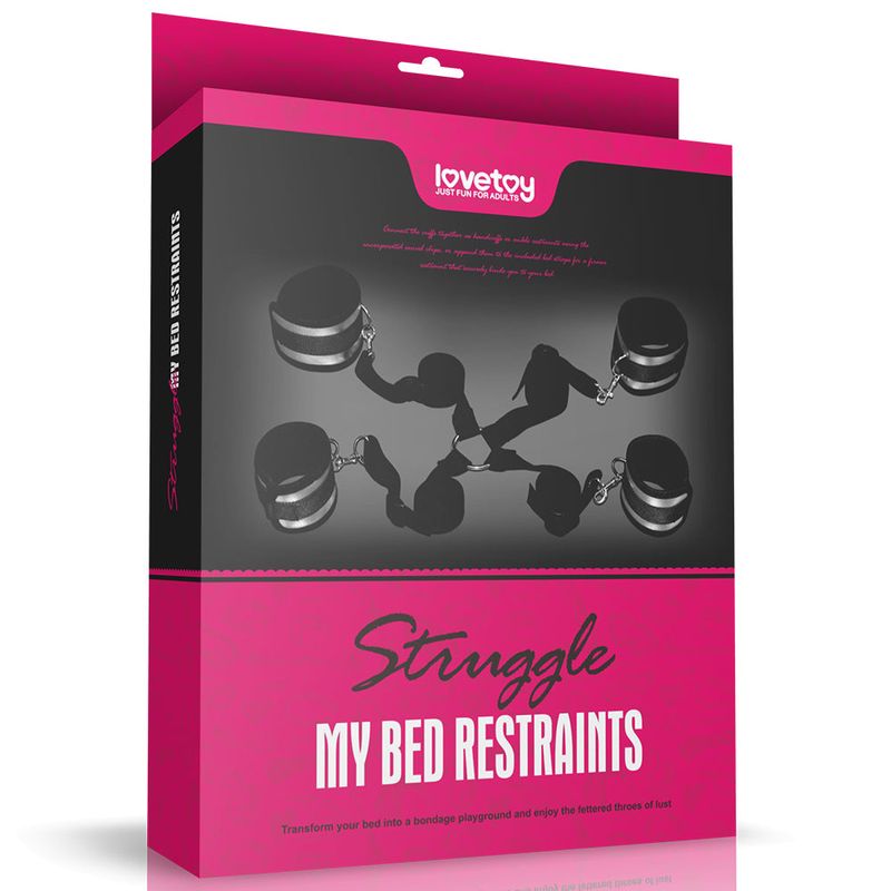 Struggle My Bed Restraints & Universal Restraint Kit.