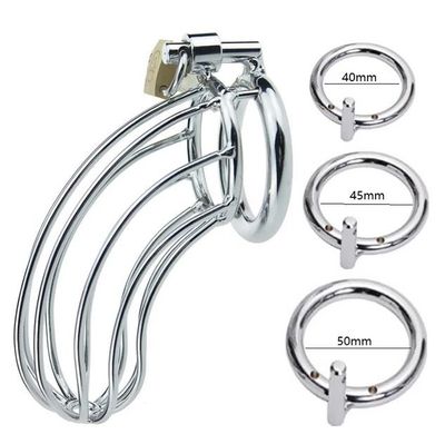 Stainless Steel Cock Cage Chasity