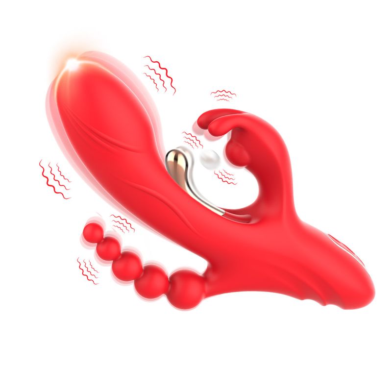 Red Hot Majestic Flapping Rabbit Vibrator Red Hot Majestic Flapping Rabbit Vibrator