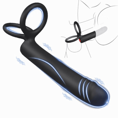 Cruise Delight Heating Anal Vibrator Cock Ring Cruise Delight Heating Anal Vibrator Cock Ring