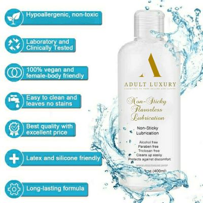 Non-Sticky Flavourless Lubrication