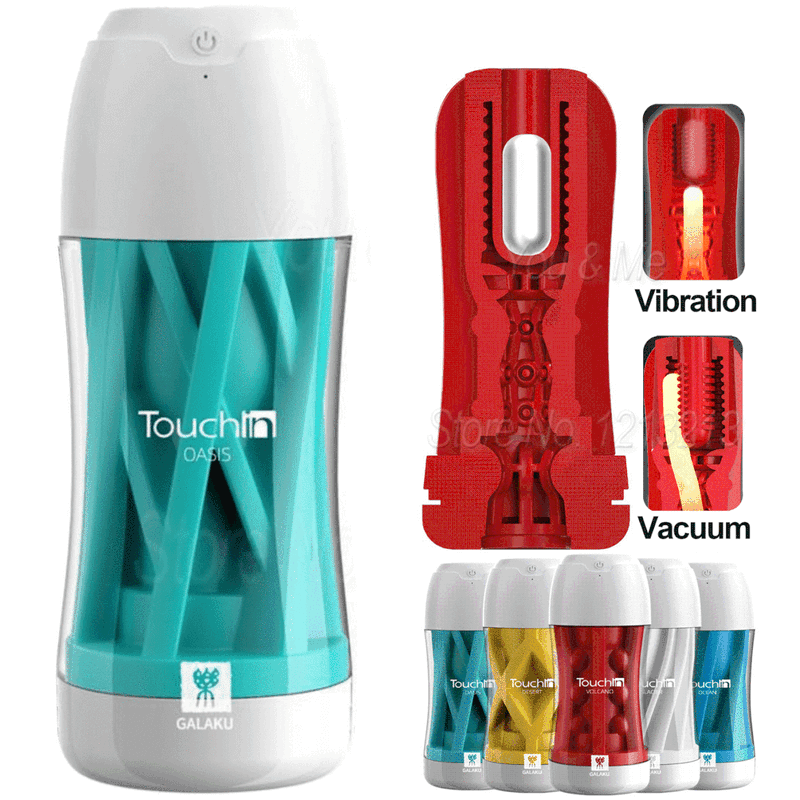 GALAKU Touch In Vibrating Sucking 360°Mastrubator