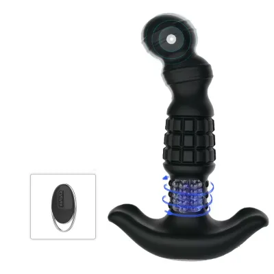 La Cuiller 360 Rotating Vibrating Remote Anal Plug La Cuiller 360 Rotating Vibrating Remote Anal Plug