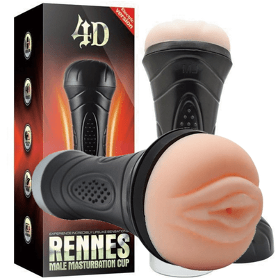 4D Rennes Vibrating Male Mastrubator