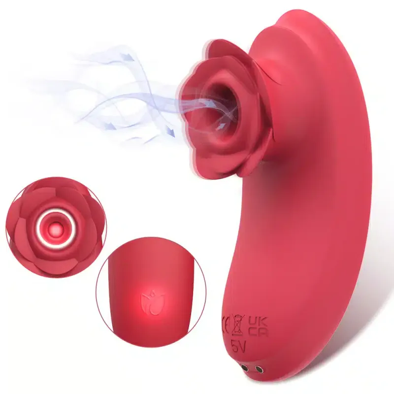 THEODORA PLEASURE AIR Rose Vibrator