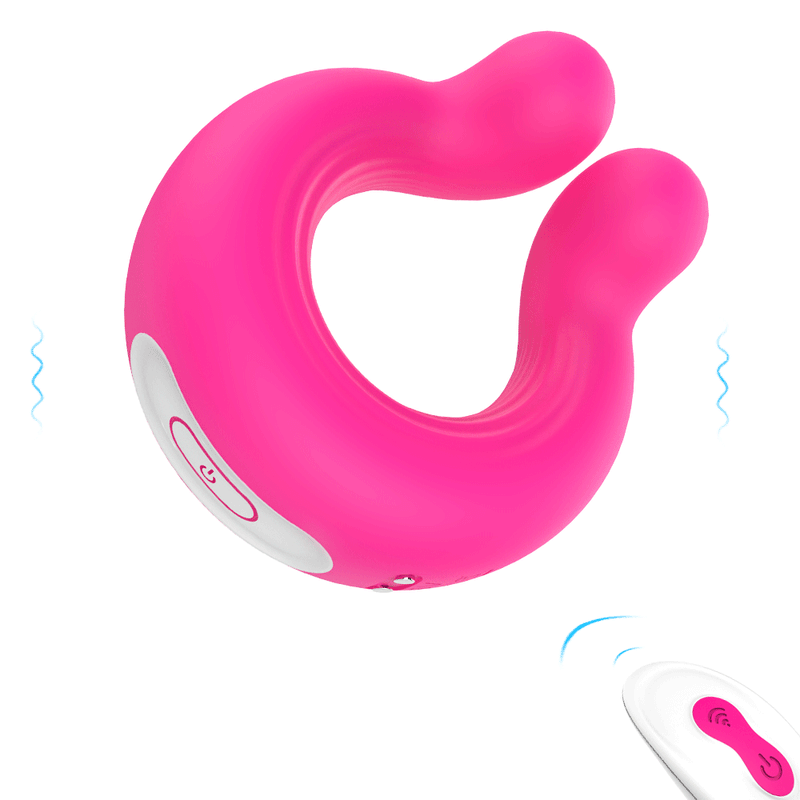 Magnetica Unisex Couples Cock Ring Remote Vibrator