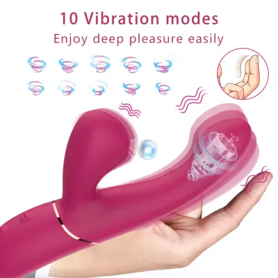 Captivating Kiss G-spot Suction Vibrator