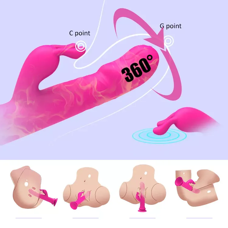 Goddess Rampant 360° Rabbit Vibrator
