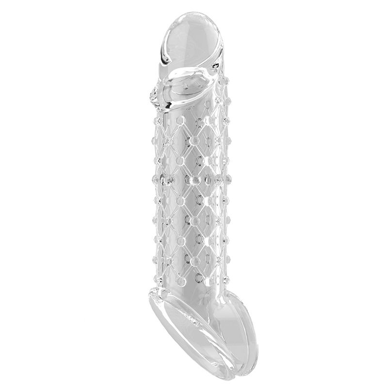 Transparent Textured Penis Sleeve