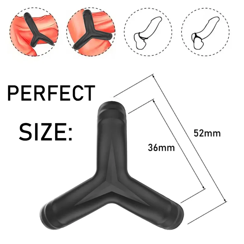 Xtreme'XL Triple Cock Ring – Adult Luxury