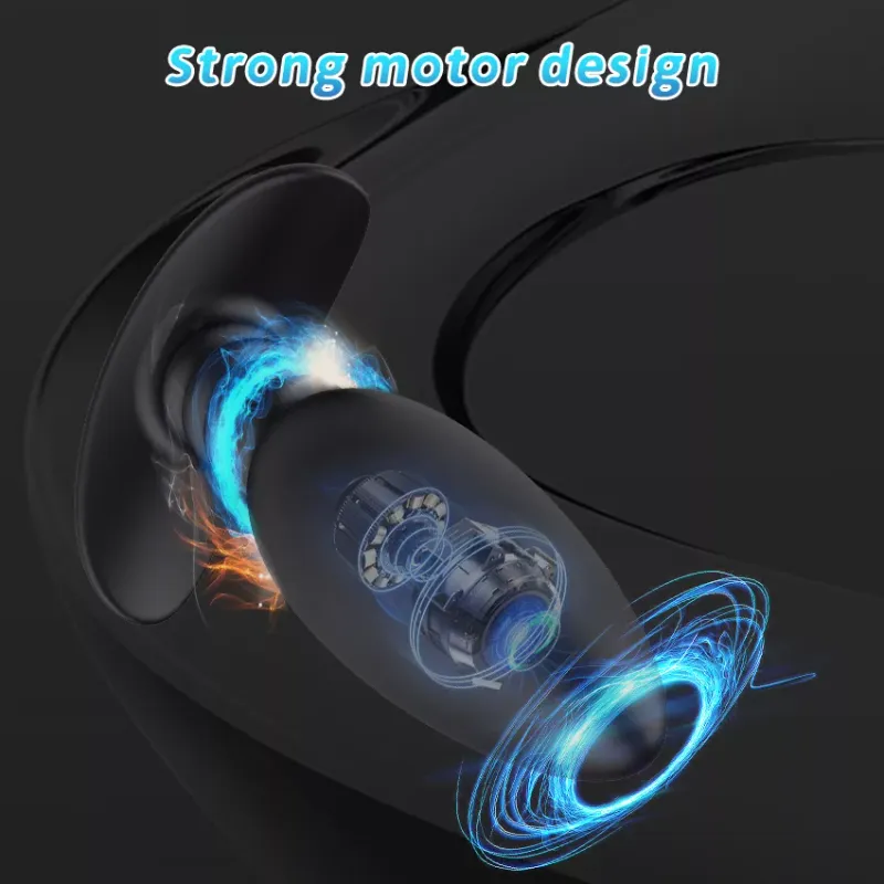 AcePro Vibrating Thrusting Anal Plug + Remote Control