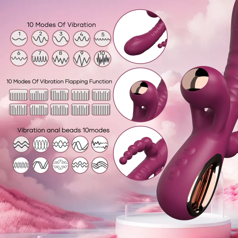 Aurora Love 3 in 1 Multifunctional Vibrator