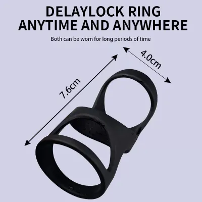 Double Ring of Pleasure Cock Ring