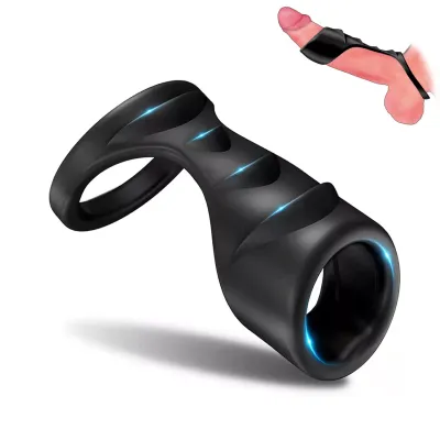 Black Tripple Jack Cock Ring