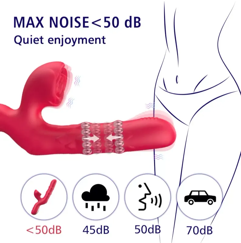 Mon Trésor Thrusting Sucking G- Spot Vibrator