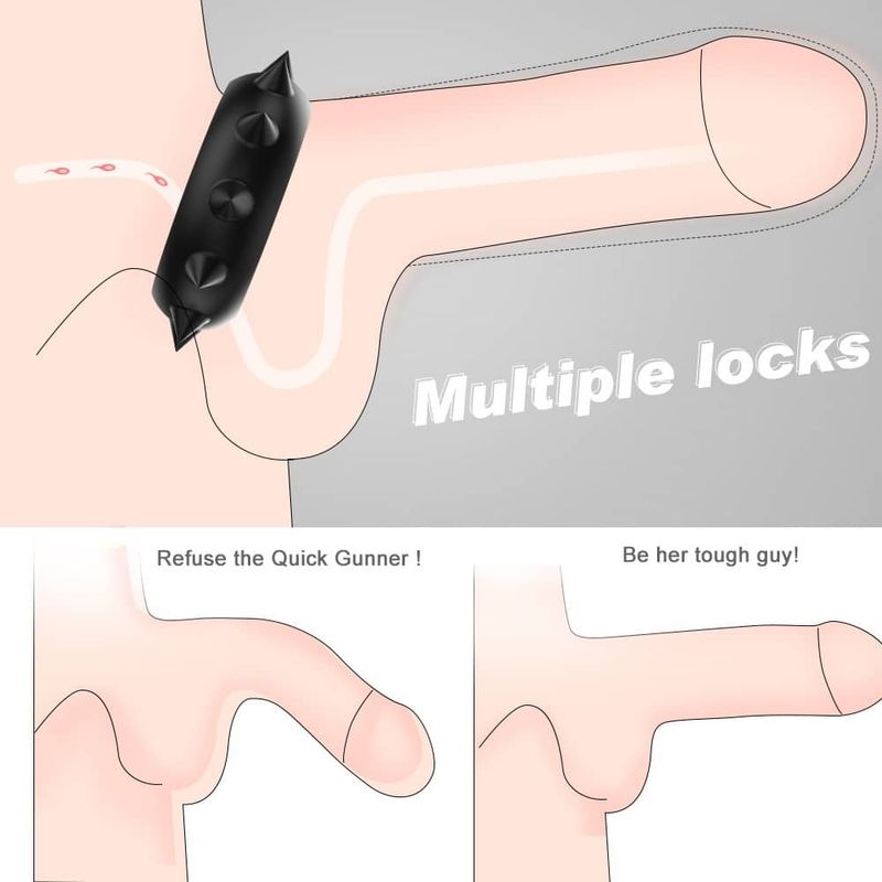 The Pleasure Enhancer Cock Ring From Adult Luxury