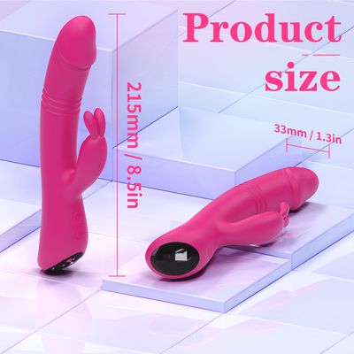 POTION PRO Thrusting Pink Vibrating Rabbit Vibrator