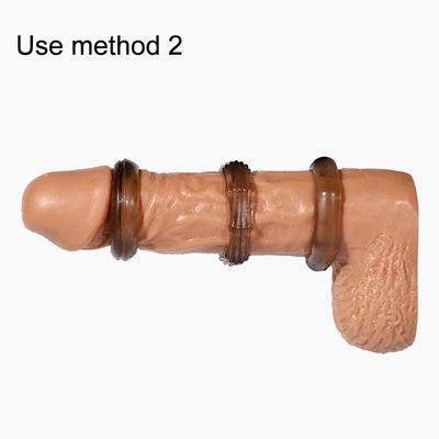 3 Pack Crystal Cock Ring Set - Adult Luxury