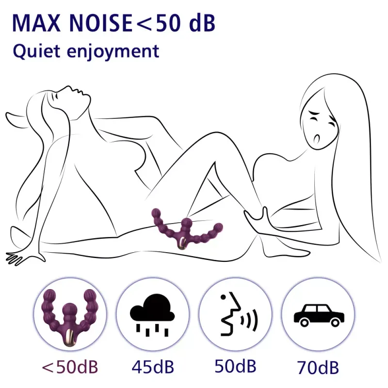 Double Bliss Dual Vibrator With Remote Control