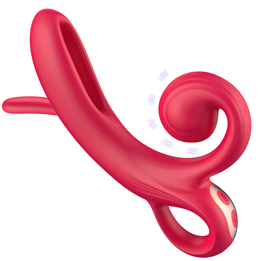 La Royalty Flapping Multifunctional Vibrator