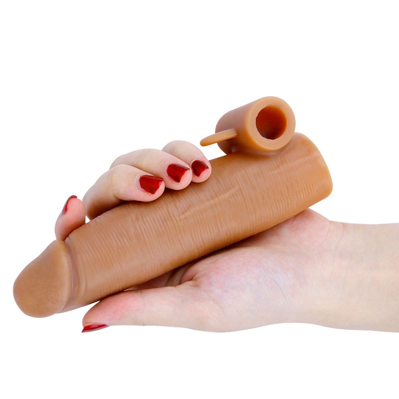 BIG DADDY XL Cock Sleeve+ Free Bullet Vibrator