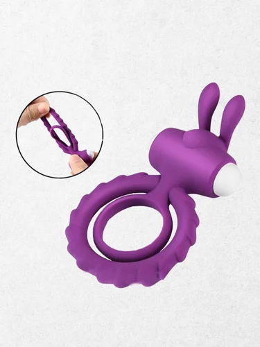 Oh! Rabbit Cock Ring – Black | Adult Luxury®