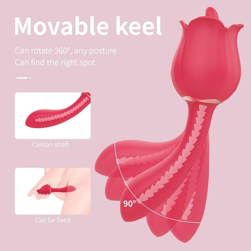 Spoil - Me Rose Licking Vibrator Pro 4 in 1