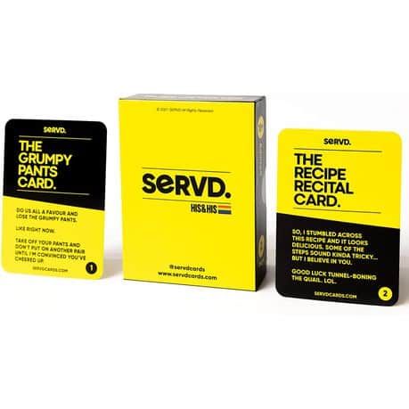 Servd - His And Hers Card Game