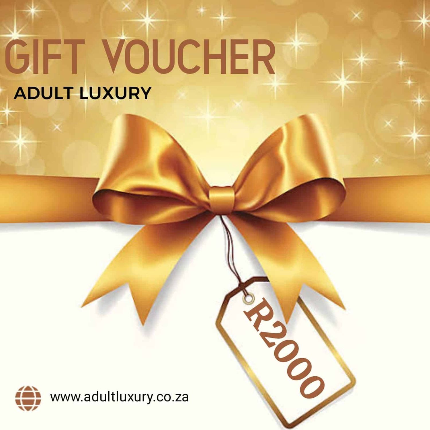 Adult Luxury Gift Card Voucher For R2000