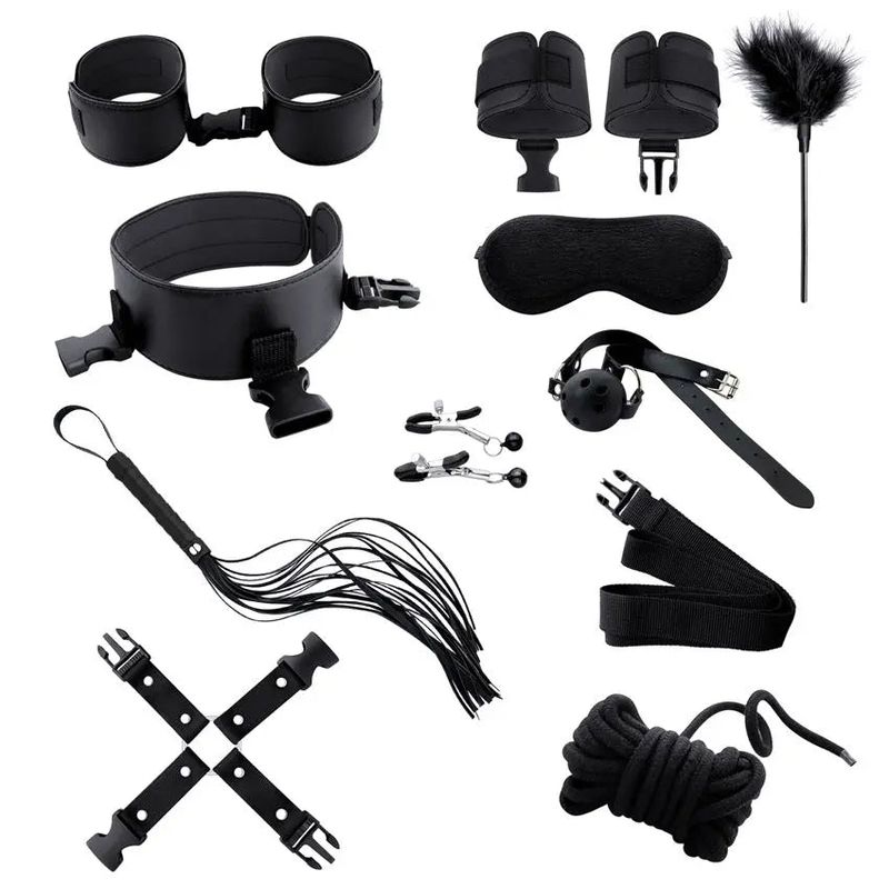 ErotiX Luxury Play 13 Piece Bondage Set
