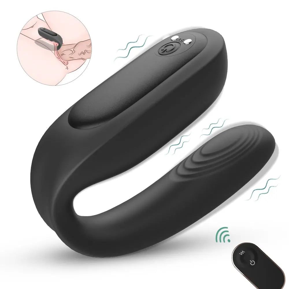 Vibe-Us Couples Vibrator with Remote Control