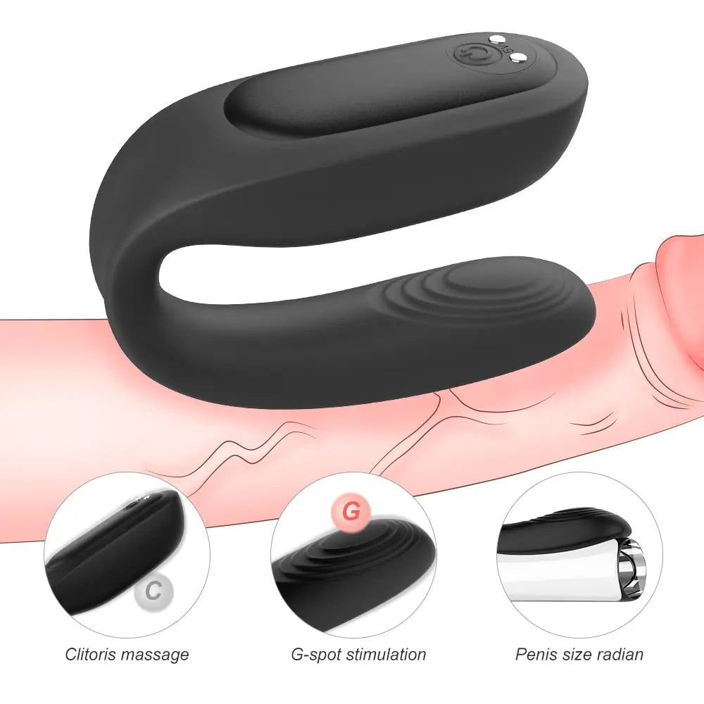 Vibe-Us Couples Vibrator with Remote Control