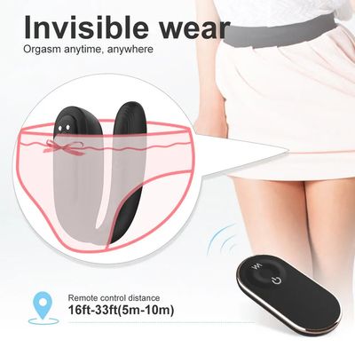 Vibe-Us Couples Vibrator with Remote Control