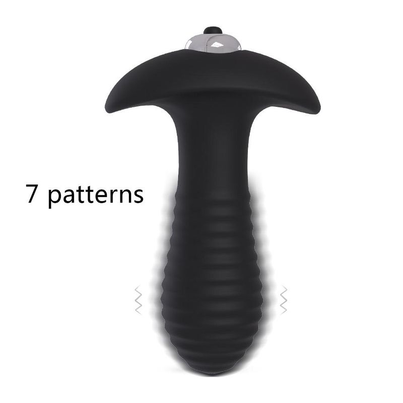 Spiral Vibrating Anal Butt Plug - Adult Luxury
