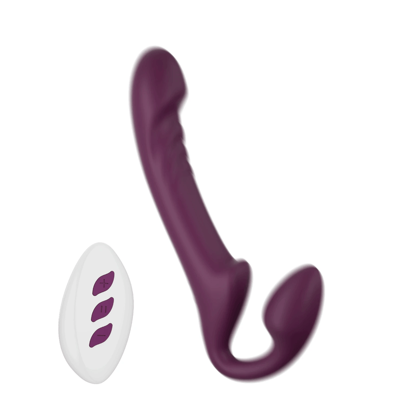 Love Bliss Hunny 360°Rotating Vibrating Strapless Strapon Remote Control Vibrator Love Bliss Hunny 360°Rotating Vibrating Strapless Strapon Remote Control Vibrator