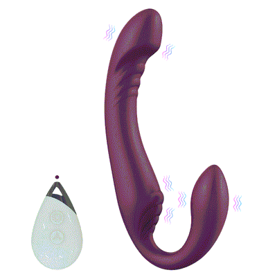 Love Bliss Hunny 360°Rotating Vibrating Strapless Strapon Remote Control Vibrator