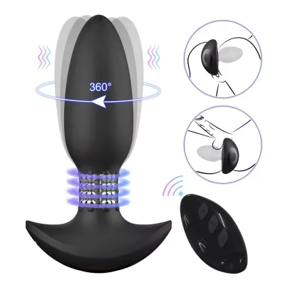 MadMax 360 Rotation Multifunction Remote Controlled Anal Plug