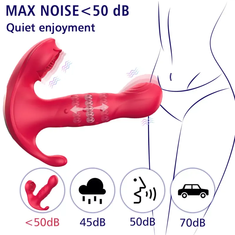 Bella'Rosa❤️ Multifunction Sucking Vibrator with Remote Control