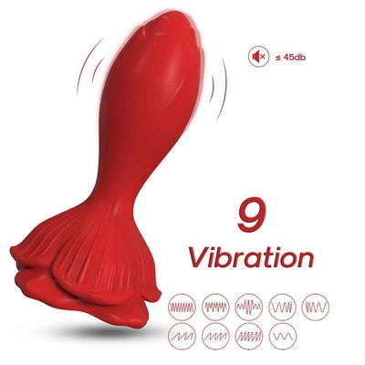 Rosy Bliss Remote-Controlled Butt Plug