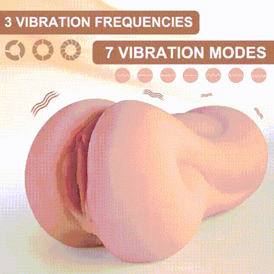 3D Ultimate Experience Realistic Humanlike Vibrating Mastrubator