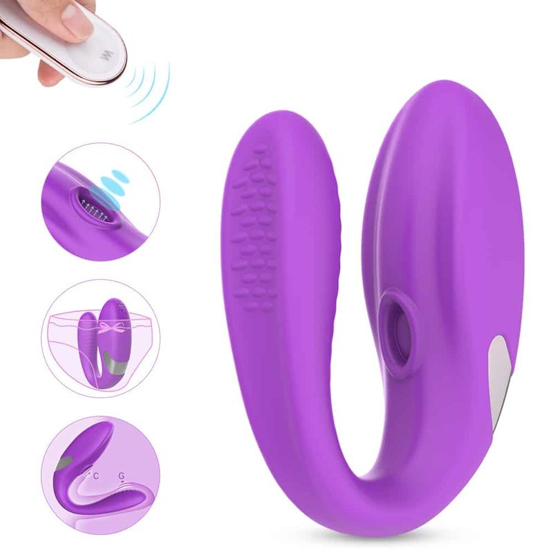 WeJoy Pleasure Air™ Couples Remote-Controlled Sex Toy – Purple WeJoy Pleasure Air™ Couples Remote-Controlled Sex Toy – Purple