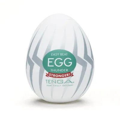 Tenga Eggs Pocket Masturbator (Thunder) Tenga Eggs Pocket Masturbator (Thunder)