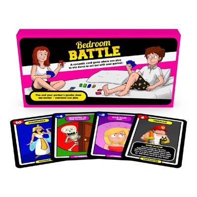 BEDROOM BATTLE Couples Sex Card Game