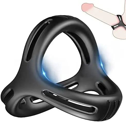 3 in 1 Stay Hard Cock Ring