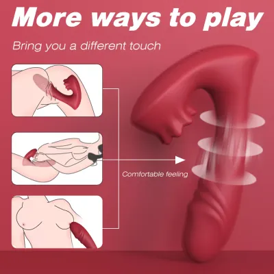The One And Only 3 in 1 Licking Bio Air Vibrator