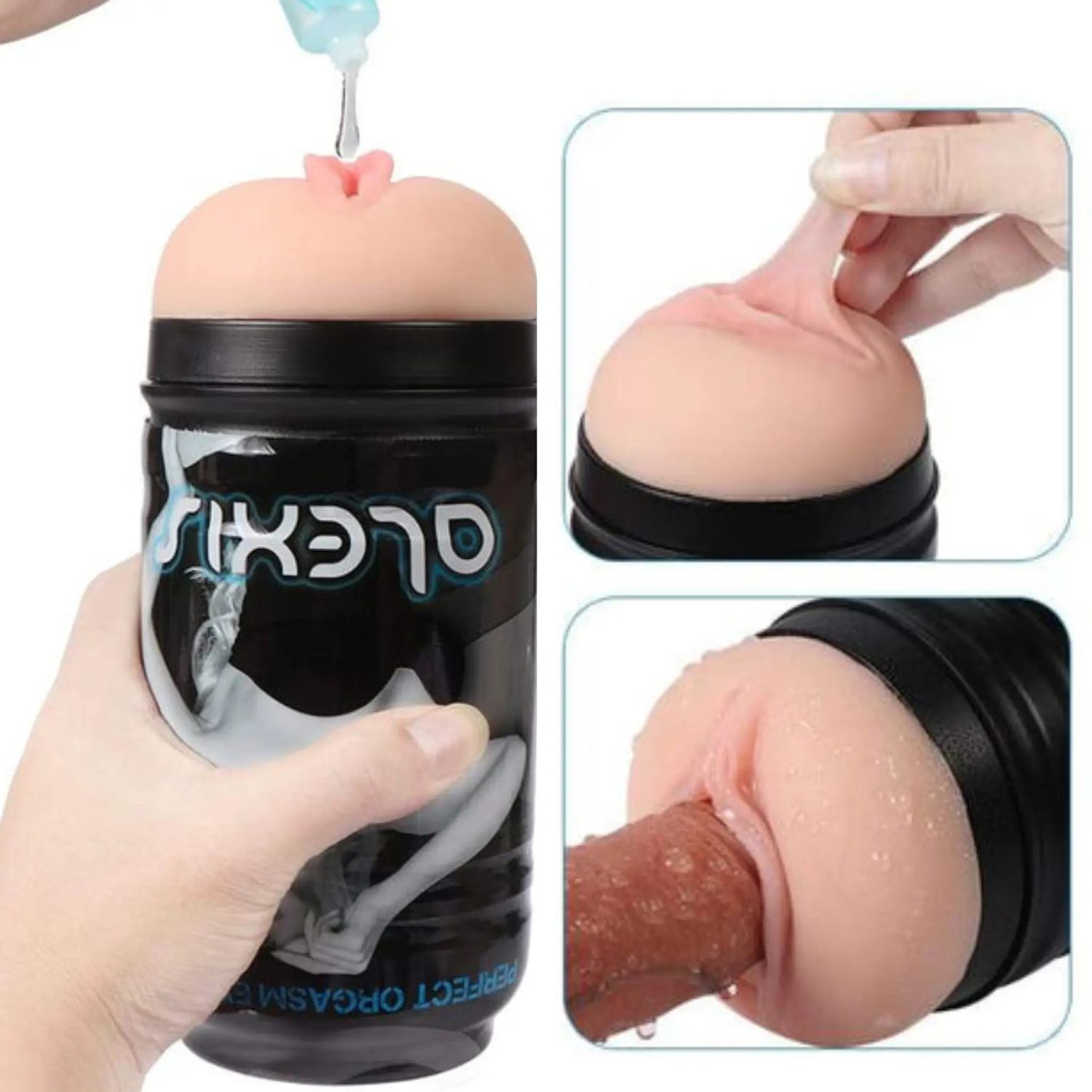 Alexia Realistic Suction Vagina Masturbator Alexia Realistic Suction Vagina Masturbator