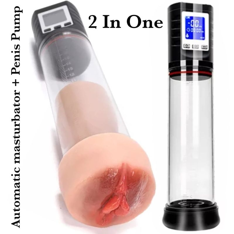 Adult Luxury® Titan X2 Digital Performance Penis Pump & Stroker