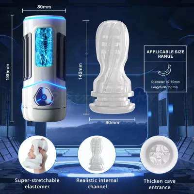 OptimuX Primal Pro App Controlled Masturbator
