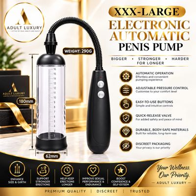 XXX-Large Electronic Automatic Penis Pump | Premium Male Enhancement & Erection Support XXX-Large Electronic Automatic Penis Pump | Premium Male Enhancement & Erection Support